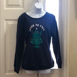 Old Navy Christmas theme sweatshirt size large